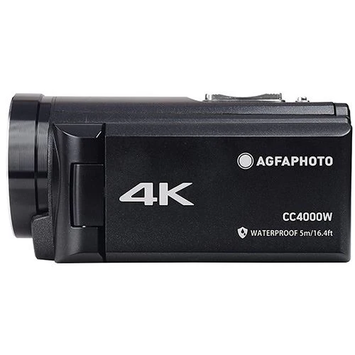 Câmara de Filmar AgfaPhoto Realimove CC4000W 4K à Prova de Água - Preto - Image 8