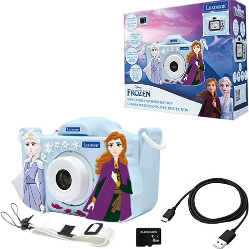 Câmara Fotográfica Disney Frozen com Proteção - Lexibook - Image 5