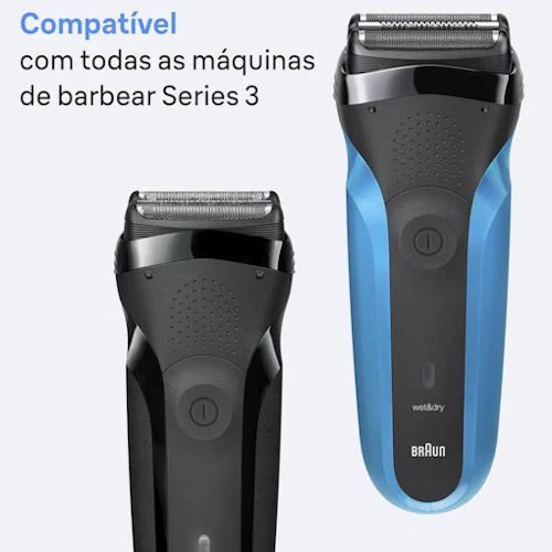 Cabeça Recarga para Máquina de Barbear Braun Series 3 21B - Image 2