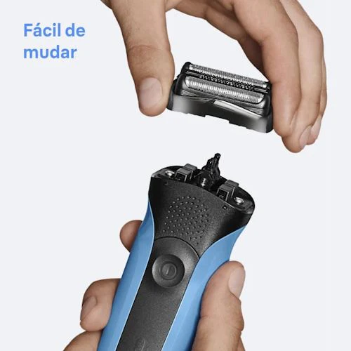 Cabeça Recarga para Máquina de Barbear Braun Series 3 21B - Image 3