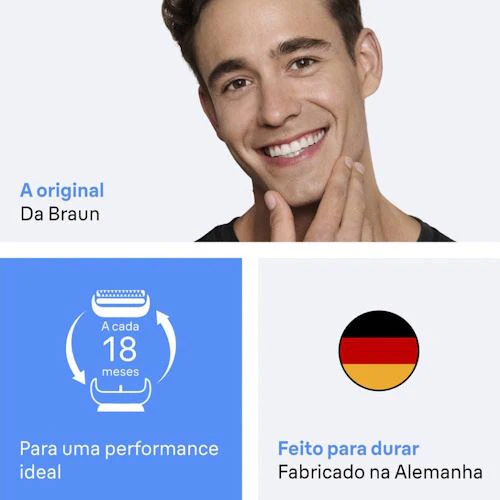 Cabeça Recarga para Máquina de Barbear Braun Series 3 21B - Image 4