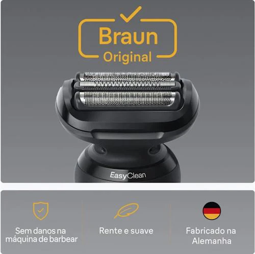 Cabeça Recarga para Máquina de Barbear Braun Series 5 54B - Image 4