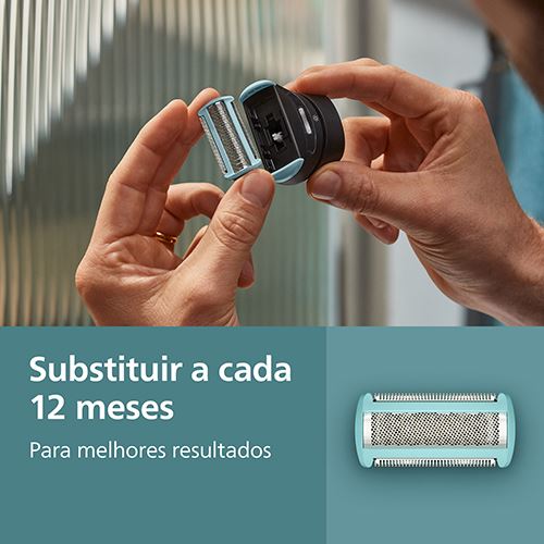Cabeça com Rede de Substituição de Aparador Corporal Philips BG2010/43 - Image 3