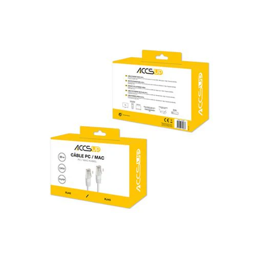 Cabo de Rede RJ45 Accsup 20m - Branco - Image 2