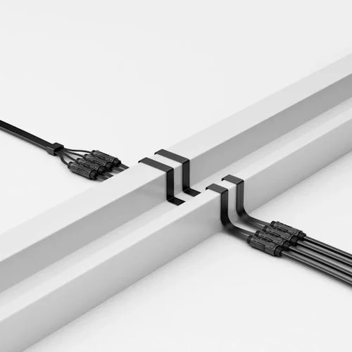 Cabo Flat para Painéis Solares EcoFlow MC4 - 30cm - Image 3