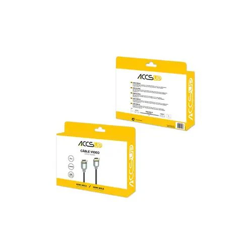 Cabo HDMI 2.0 4K Accsup 5M - Preto - Image 2