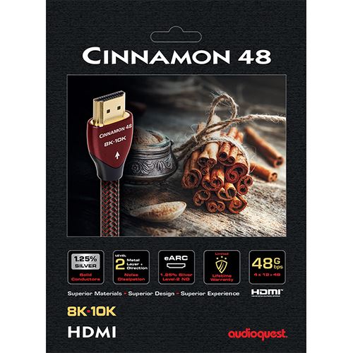 Cabo HDMI Audioquest Cinnamon 48 10K - 1m - Image 3