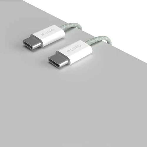 Cabo Puro Fabrik 4 USB para USB-C 1.5m - Verde Claro - Image 3