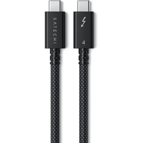 Cabo Satechi ST-YTB100K USB-C para USB-C com Thunderbolt 4 Pro 240W  1m - Image 2