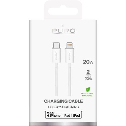 Cabo TPE Puro USB-C/Lightning 20W - 2m - Image 2