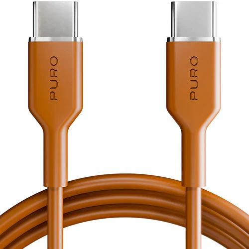 Cabo TPE USB-C Puro Icon 1.5m - Desert Sun - Image 2