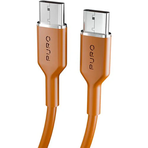 Cabo TPE USB-C Puro Icon 1.5m - Desert Sun - Image 4