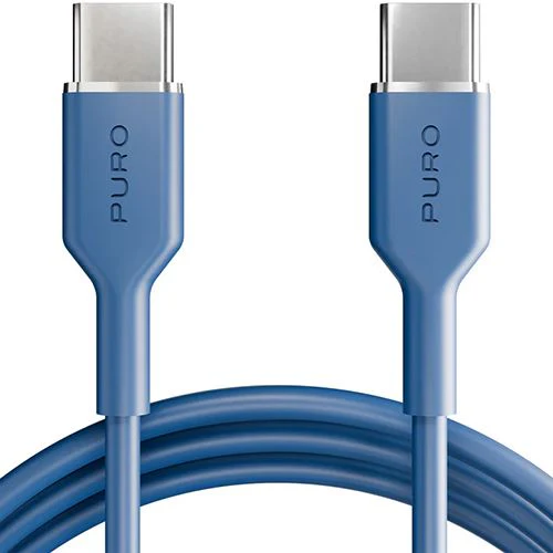 Cabo TPE USB-C Puro Icon 1.5m - Ice Blue - Image 2