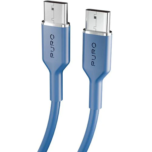 Cabo TPE USB-C Puro Icon 1.5m - Ice Blue - Image 4