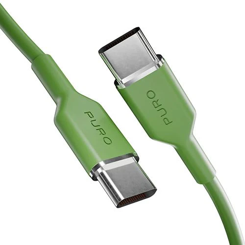 Cabo TPE USB-C Puro Icon 1.5m - Salted Lime - Image 4