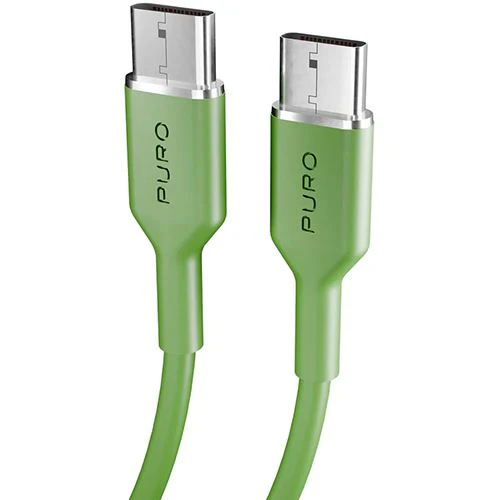 Cabo TPE USB-C Puro Icon 1.5m - Salted Lime - Image 5