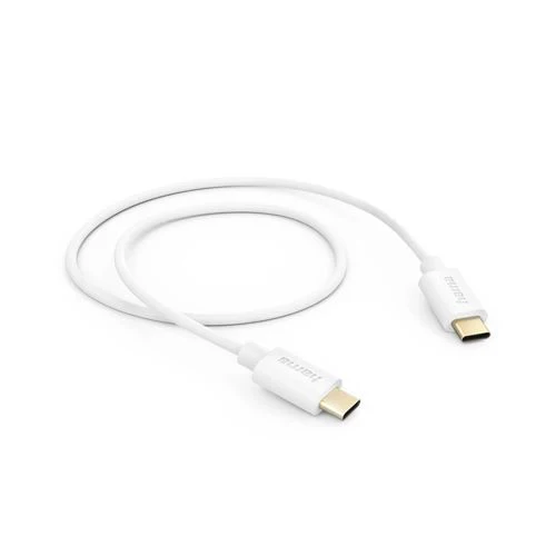 Cabo USB-C Hama 201590 - 1m - Branco - Image 2