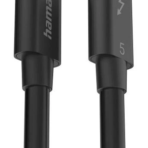 Cabo USB-C/ Thunderbolt 5 Hama 200796- 1m - Preto - Image 4