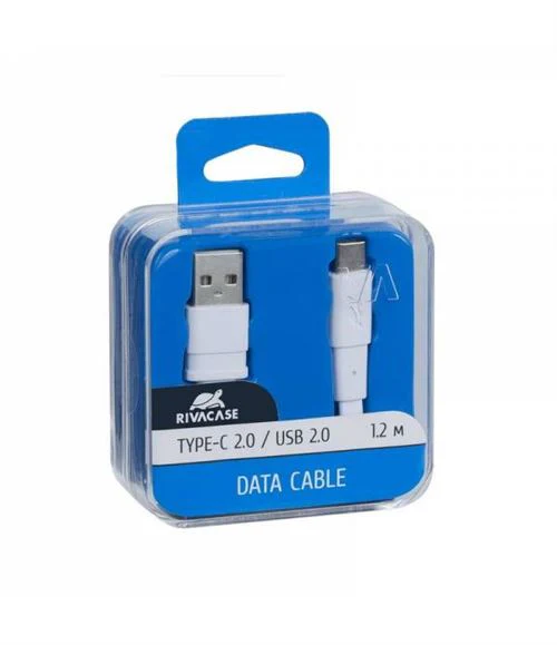 Cabo USB / Micro USB-C Rivacase 1.2m Branco - Image 3