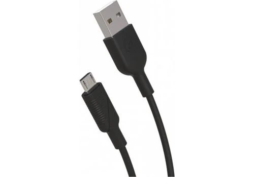 Cabo USB Muvit USB-A / Micro-USB C 20 cm Preto - Image 2