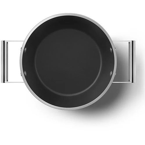 Caçarola Antiaderente Smeg Anni 50 CSF2412BLM | 24cm - Preto - Image 9