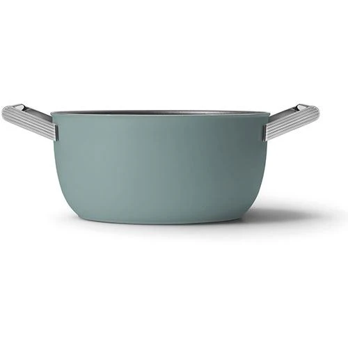 Caçarola Antiaderente Smeg Anni 50 CSF2412EGM | 24cm - Verde esmeralda - Image 7