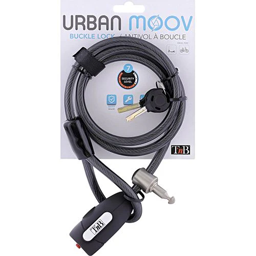 Cadeado para Bicicleta e Trotinete T'nB Urban Moov Umcablock - Image 2