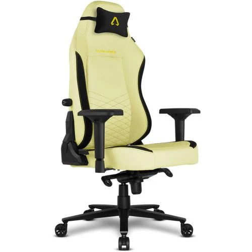 Cadeira Gaming Alpha Gamer Alegra Fabric - Amarela - Image 2