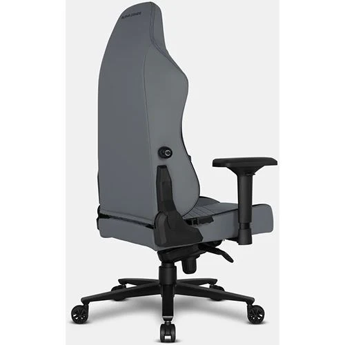 Cadeira Gaming Alpha Gamer Alegra Pele Sintética PU - Cinzento - Image 5