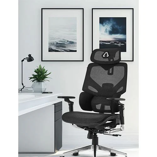 Cadeira Gaming Alpha Gamer Astrid - Malha Preto - Image 5