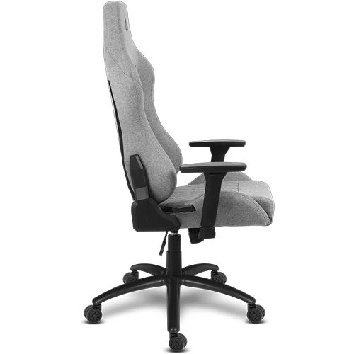 Cadeira Gaming Alpha Gamer Gaia V2 | Tecido - Cinzento Claro - Image 4