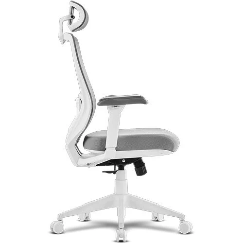 Cadeira Gaming Alpha Gamer Stella - Branco e Cinzento - Image 3