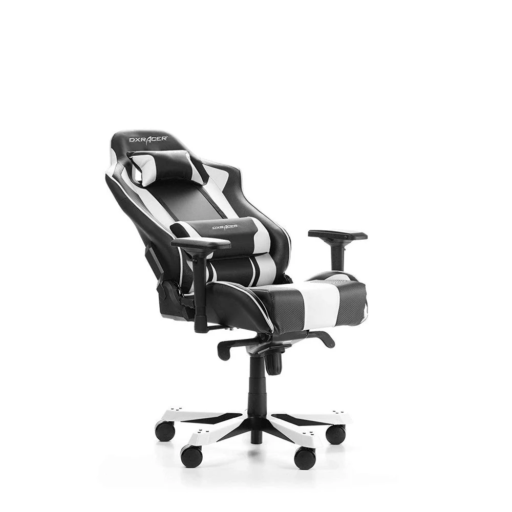 Cadeira Gaming DXRacer King K06-Preto e Branco - Image 3