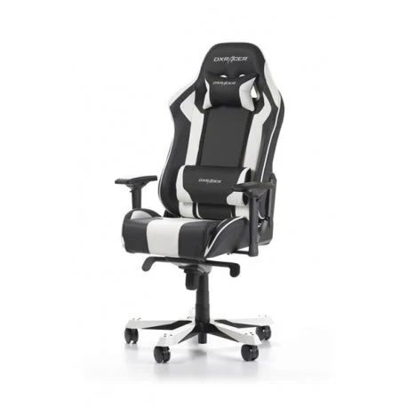 Cadeira Gaming DXRacer King K06-Preto e Branco - Image 4