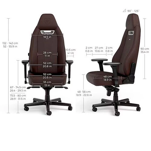 Cadeira Gaming Noblechairs Legend Java Edition | Castanho - Image 5