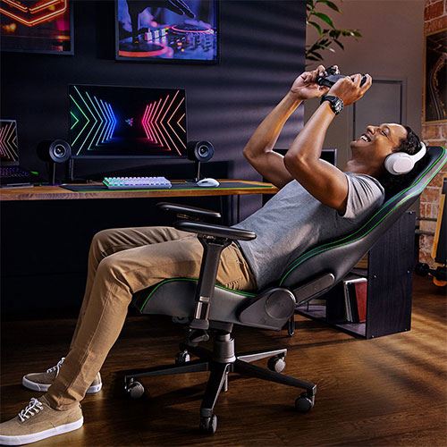 Cadeira Gaming Razer Enki - Preto | Verde - Image 4