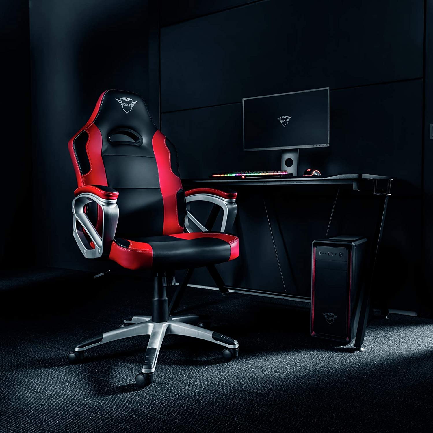 Cadeira Gaming Trust GXT705 Ryon Vermelho - Image 8