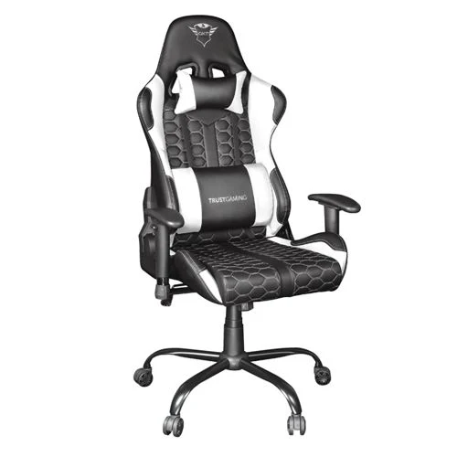 Cadeira Gaming Trust GXT708W Resto Preto / Branco - Image 2