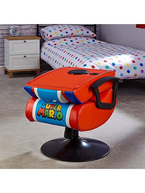 Cadeira Gaming X-Rocker Mario 2.1 Pedestal Chair - Image 3