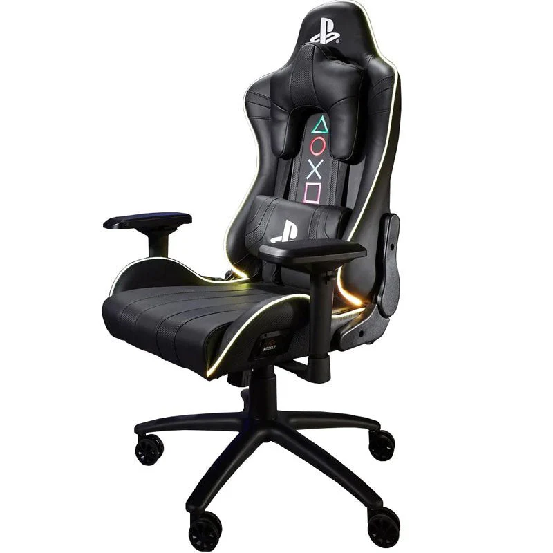 Cadeira Gaming X-Rocker Playstation AMAROK 2020 Preto - Image 3