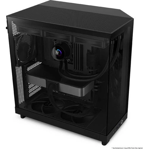 Caixa ATX NZXT H6 Flow - Preto + Vidro Temperado - Image 15