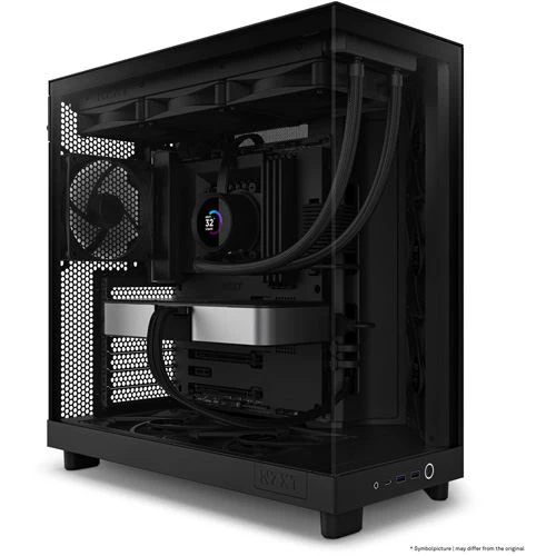 Caixa ATX NZXT H6 Flow - Preto + Vidro Temperado - Image 5