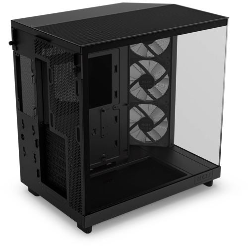Caixa ATX NZXT H6 Flow - RGB -  Preta + Vidro Temperado - Image 6