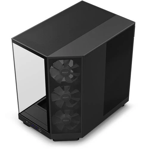 Caixa ATX NZXT H6 Flow - RGB -  Preta + Vidro Temperado - Image 7