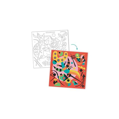 Caixa de Actividades Djeco - Inspirada em Kandinsky - Image 6