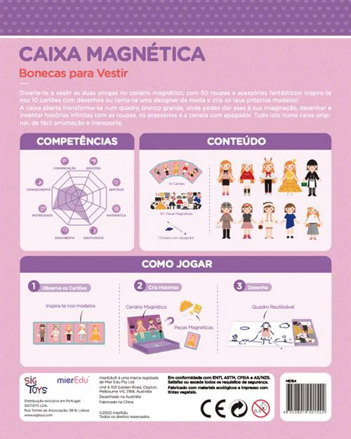 Caixa Magnética Bonecas de Vestir - Image 5