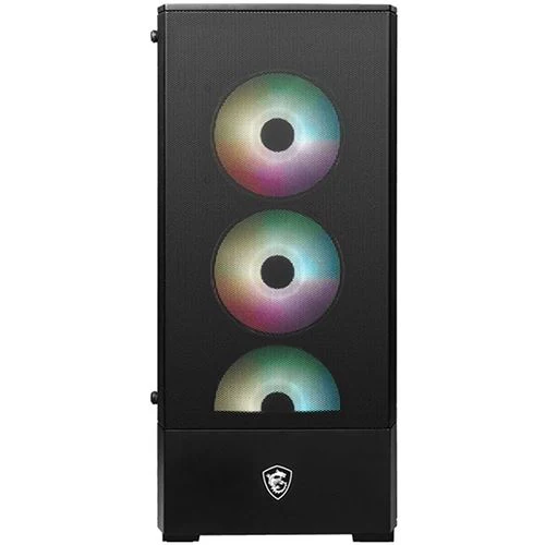 Caixa MSI Mag Forge 112R | Vidro temperado | Mid-Tower - Preto | Transparente - Image 2