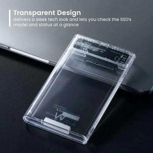 Caixa para Disco SATA 2.5" Ewent EW7064 USB-C - Transparente - Image 3
