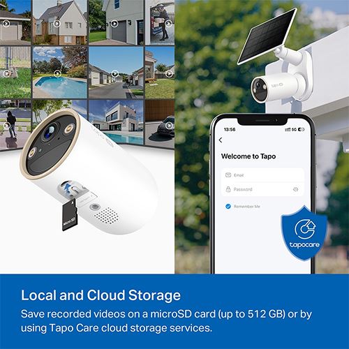 Câmara de Segurança com Painel Solar TP-Link Tapo C460 KIT - 4K - Wi-Fi - Image 11