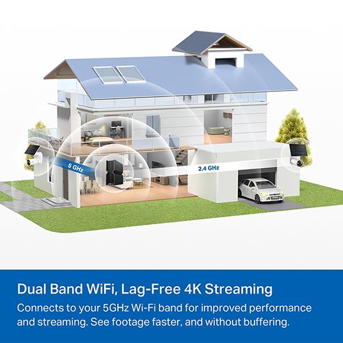 Câmara de Segurança com Painel Solar TP-Link Tapo C460 KIT - 4K - Wi-Fi - Image 9